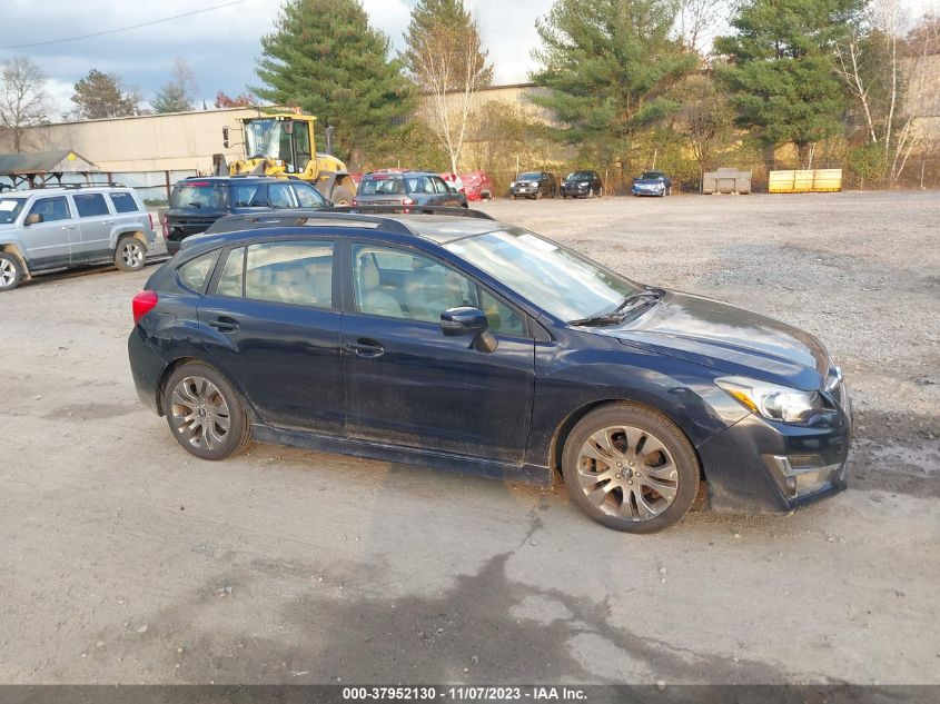 2015 SUBARU IMPREZA 2.0I SPORT LIMITED - JF1GPAZ69FH209325