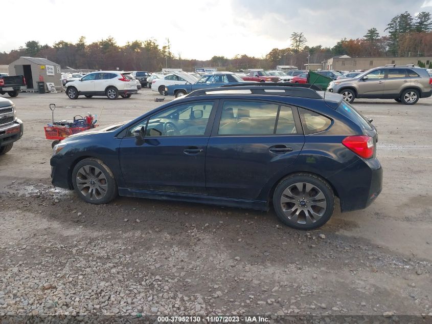 2015 SUBARU IMPREZA 2.0I SPORT LIMITED - JF1GPAZ69FH209325