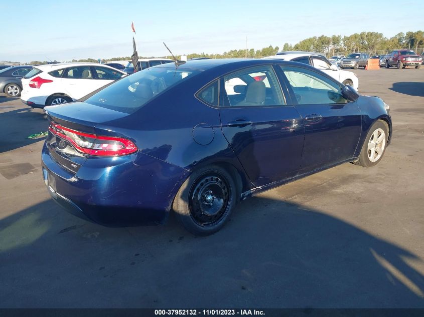 2015 DODGE DART SXT - 1C3CDFBB1FD159554