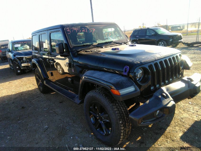 1C4HJXEG5NW234010 JEEP WRANGLER UNLIMITED SAHARA ALTITUDE 2022