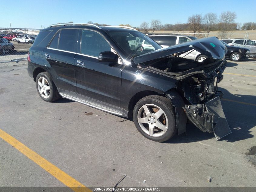 2015 MERCEDES-BENZ ML 400 4MATIC 4JGDA5GB5FA440684