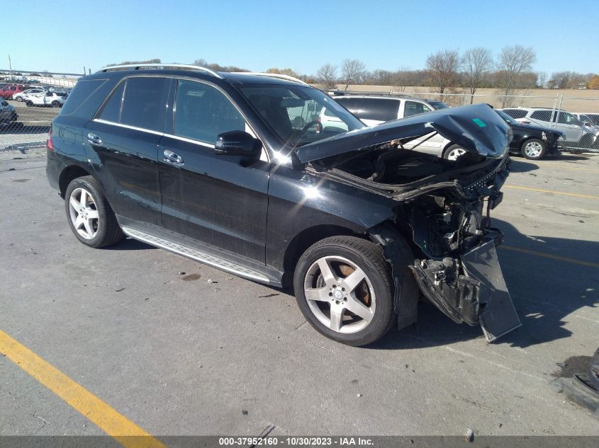 2015 MERCEDES-BENZ ML 400 4MATIC - 4JGDA5GB5FA440684