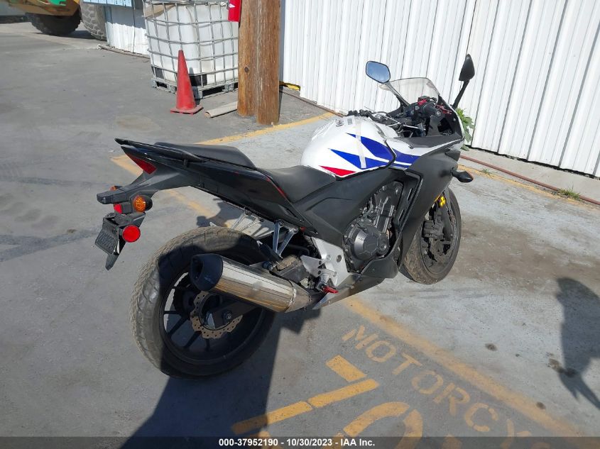 2014 HONDA CBR500 R - MLHPC4417E5100314