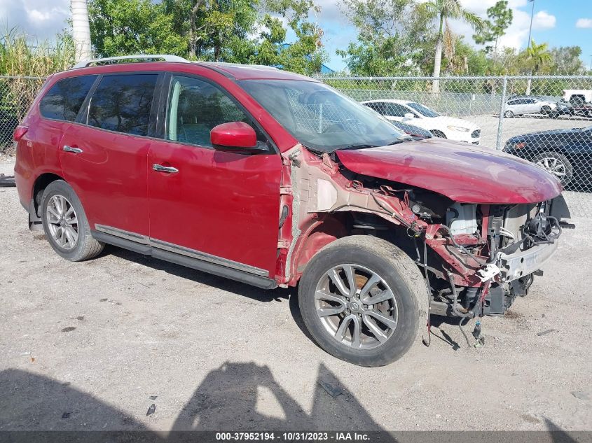 2014 NISSAN PATHFINDER SL - 5N1AR2MM8EC601077