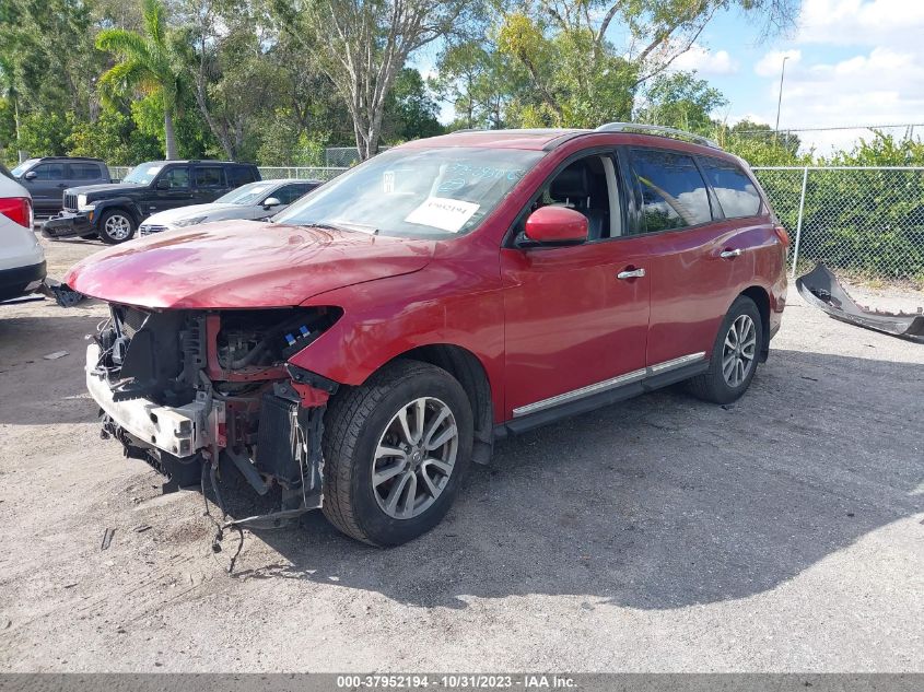 2014 NISSAN PATHFINDER SL - 5N1AR2MM8EC601077