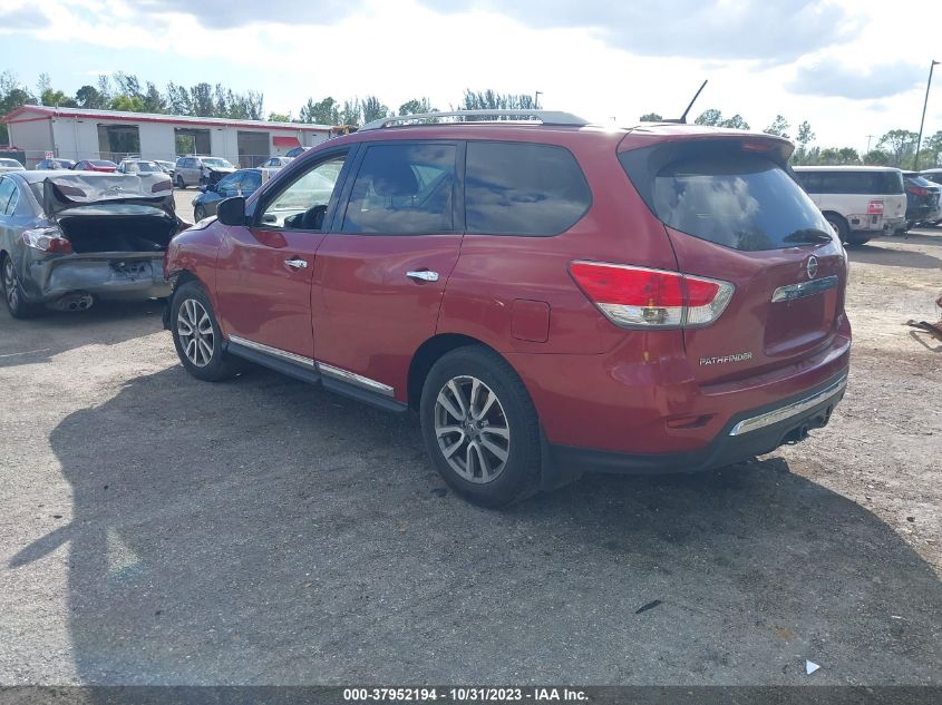 2014 NISSAN PATHFINDER SL - 5N1AR2MM8EC601077