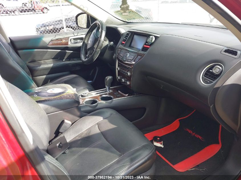 2014 NISSAN PATHFINDER SL - 5N1AR2MM8EC601077