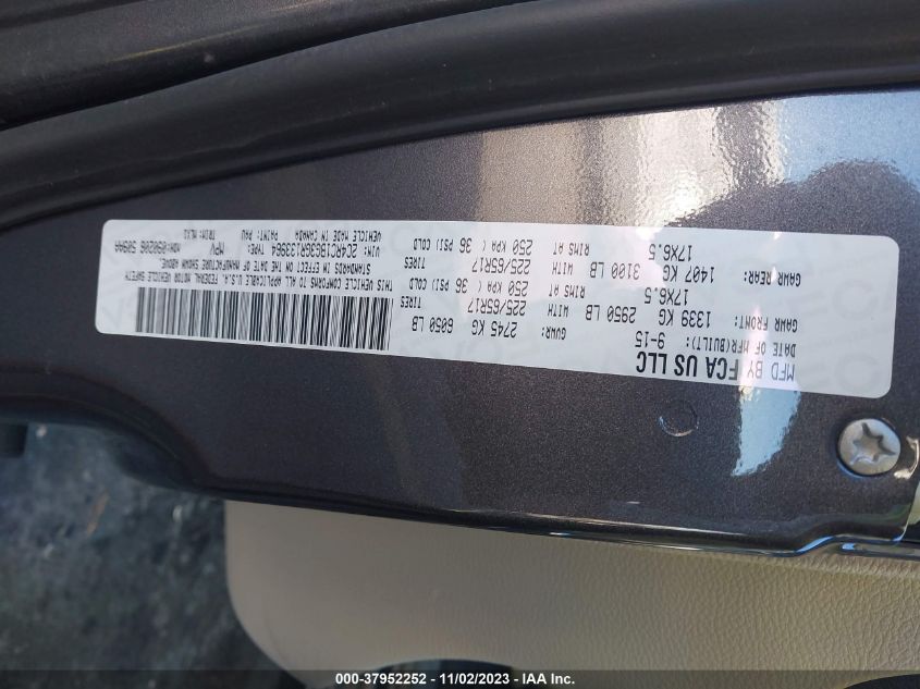 2016 CHRYSLER TOWN & COUNTRY TOURING - 2C4RC1BG3GR133964