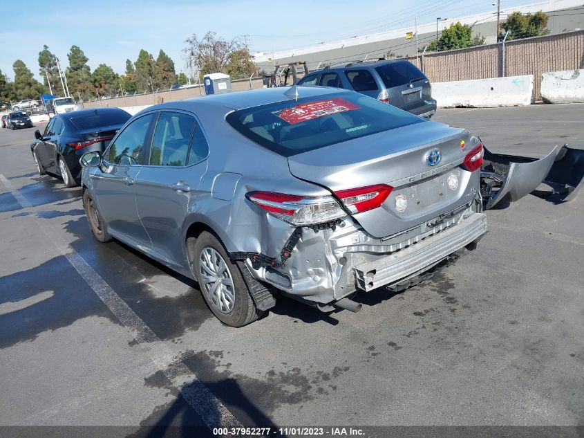 2020 TOYOTA CAMRY HYBRID LE - 4T1C31AK6LU522859