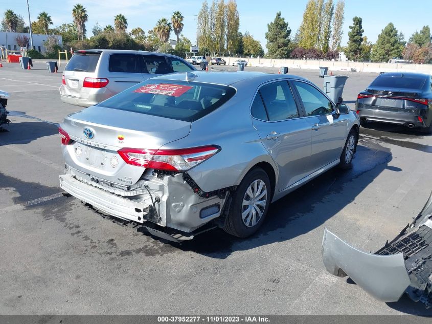 2020 TOYOTA CAMRY HYBRID LE - 4T1C31AK6LU522859