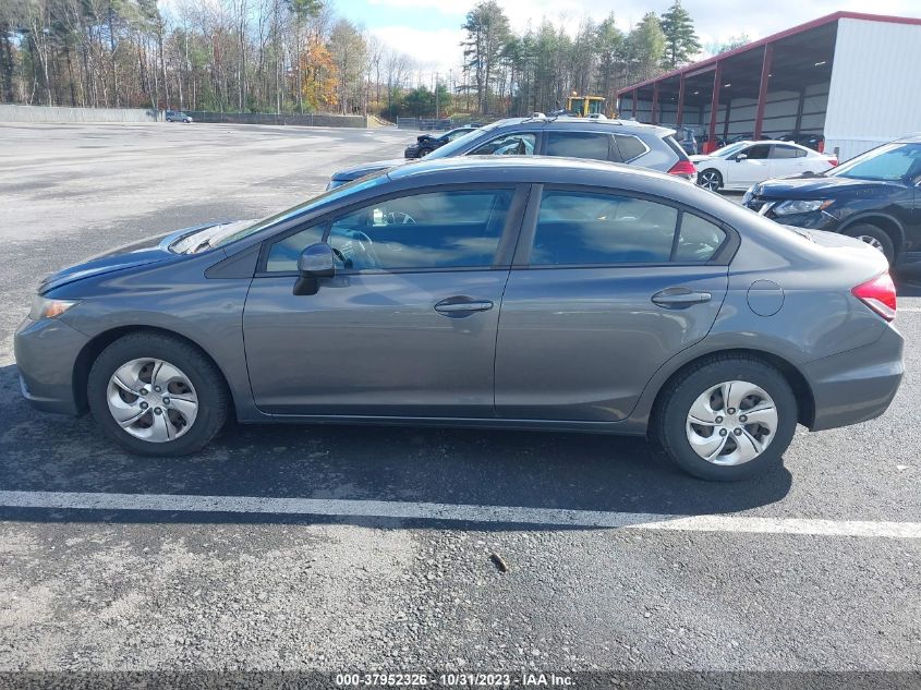 2013 HONDA CIVIC SDN LX 2HGFB2F51DH597892