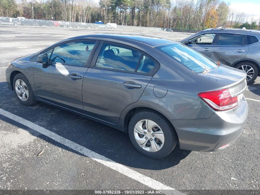 2013 HONDA CIVIC SDN LX 2HGFB2F51DH597892