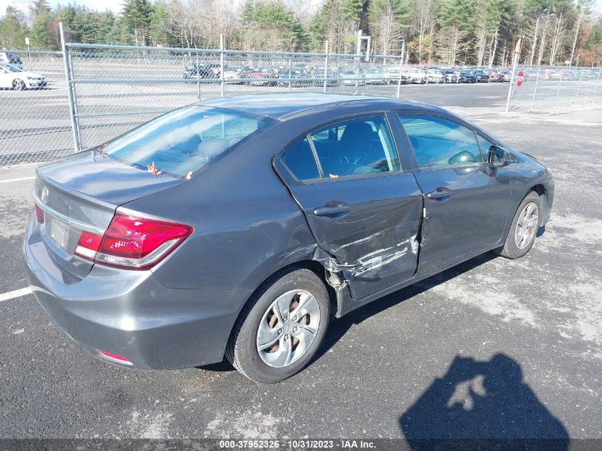2013 HONDA CIVIC SDN LX 2HGFB2F51DH597892