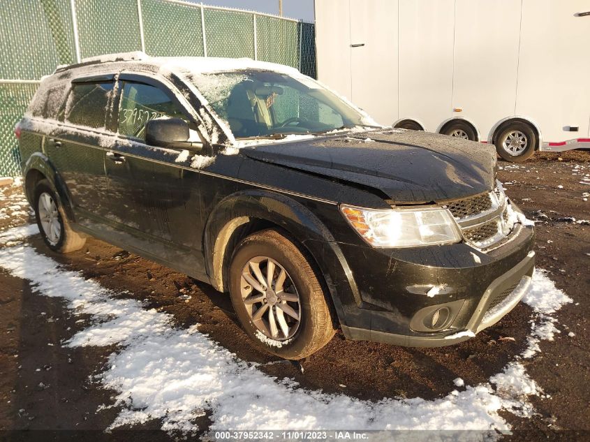 2016 DODGE JOURNEY SXT - 3C4PDCBG1GT127030