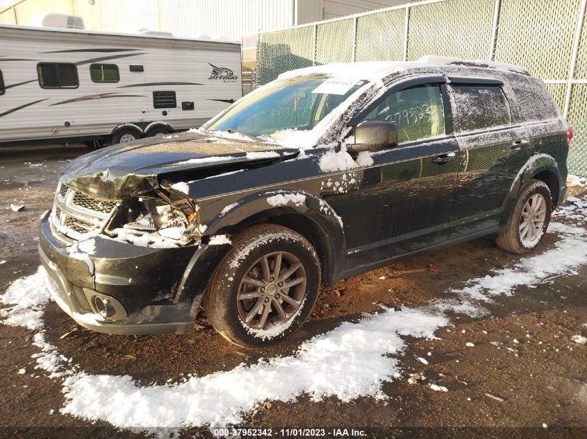2016 DODGE JOURNEY SXT - 3C4PDCBG1GT127030