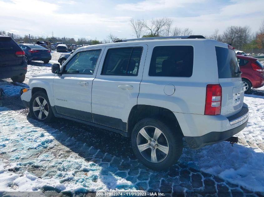 2017 JEEP PATRIOT LATITUDE - 1C4NJPFA1HD202085