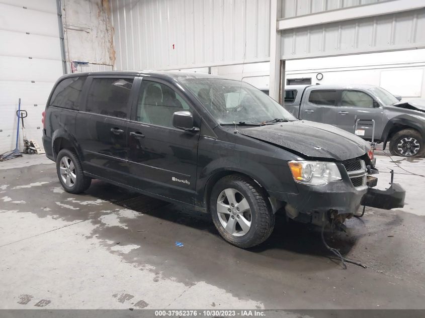 2013 DODGE GRAND CARAVAN SE - 2C4RDGBGXDR543611