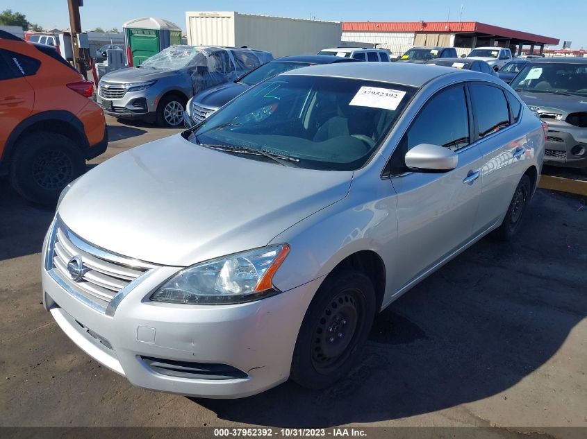 2014 NISSAN SENTRA S/SV/SR/SL - 3N1AB7AP9EY229201