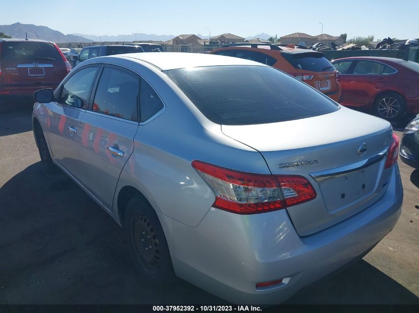 2014 NISSAN SENTRA S/SV/SR/SL - 3N1AB7AP9EY229201