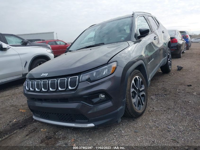 2022 JEEP COMPASS LIMITED - 3C4NJDCB9NT190768