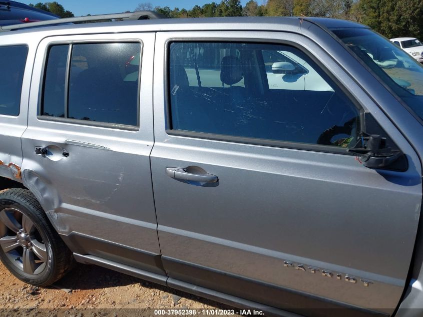 2014 JEEP PATRIOT LATITUDE - 1C4NJPFA0ED856619