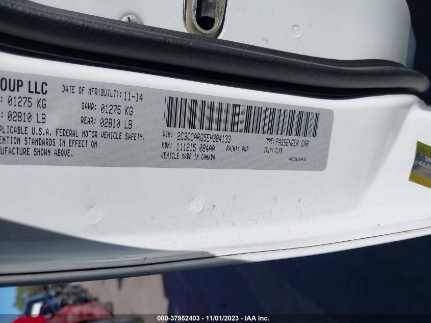 2014 CHRYSLER 300 - 2C3CCARG5EH384133