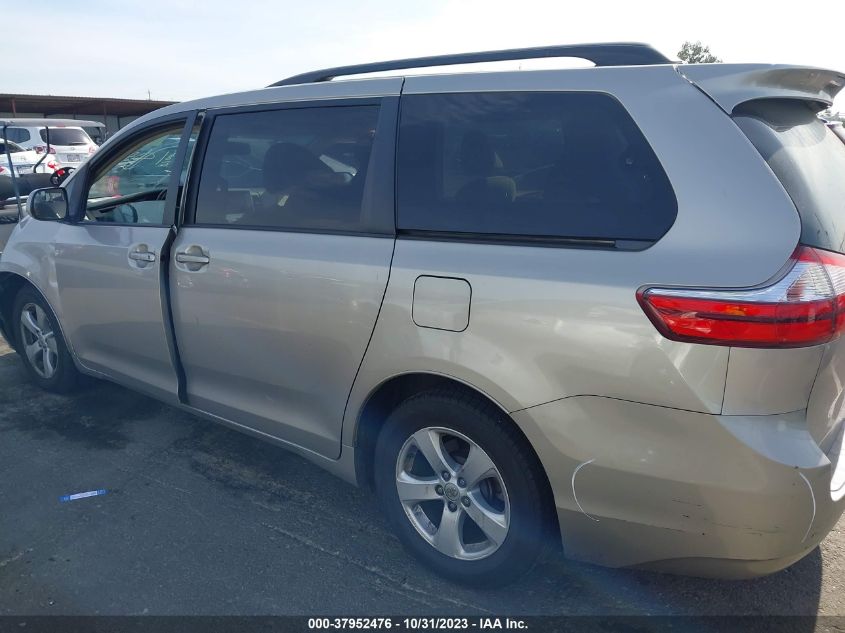2015 TOYOTA SIENNA LE - 5TDKK3DC0FS686653