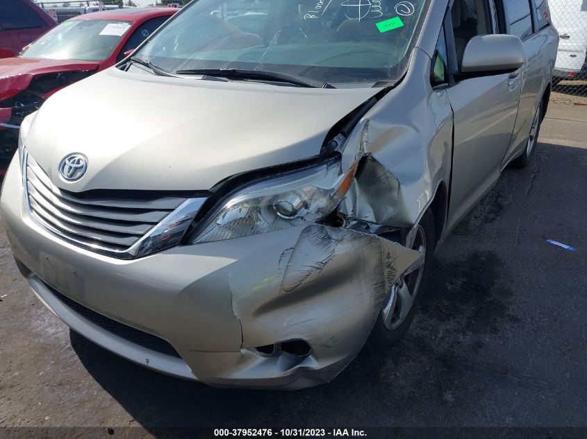 2015 TOYOTA SIENNA LE - 5TDKK3DC0FS686653