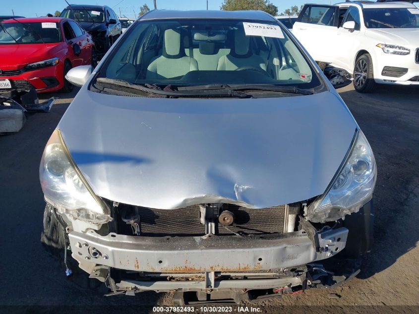2013 TOYOTA PRIUS C ONE/TWO/THREE/FOUR - JTDKDTB30D1550305