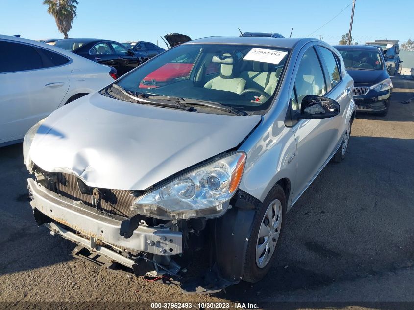 2013 TOYOTA PRIUS C ONE/TWO/THREE/FOUR - JTDKDTB30D1550305
