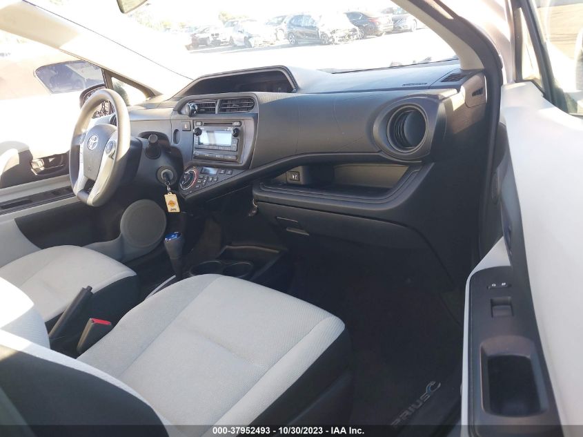 2013 TOYOTA PRIUS C ONE/TWO/THREE/FOUR - JTDKDTB30D1550305