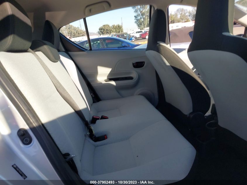 2013 TOYOTA PRIUS C ONE/TWO/THREE/FOUR - JTDKDTB30D1550305