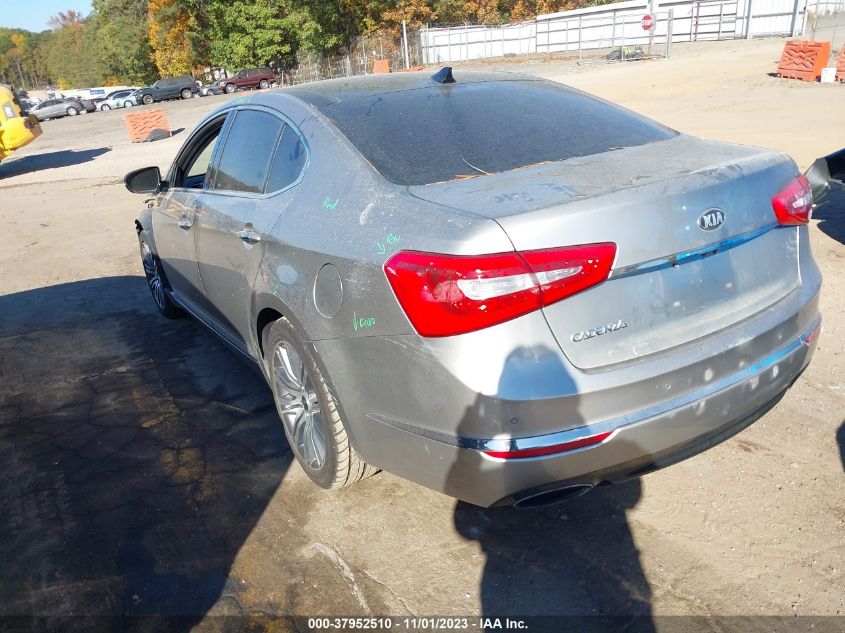 2015 KIA CADENZA PREMIUM KNALN4D72F5169555