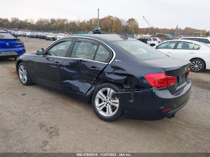 2017 BMW 330E IPERFORMANCE WBA8E1C39HA158517