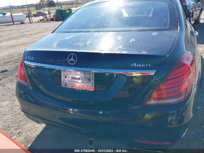 2014 MERCEDES-BENZ S 550 4MATIC WDDUG8FB2EA048174