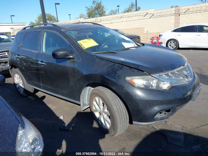 2014 NISSAN MURANO SL - JN8AZ1MU3EW420843