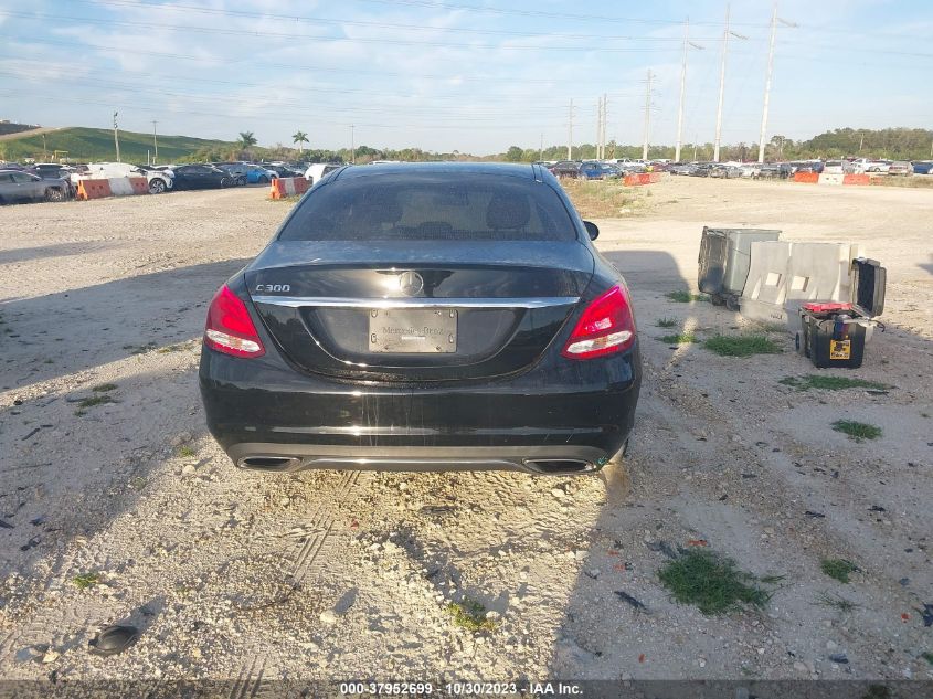 2017 MERCEDES-BENZ C 300 LUXURY/SPORT 55SWF4JB4HU203193