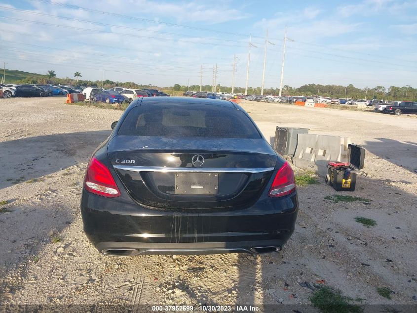 2017 MERCEDES-BENZ C 300 LUXURY/SPORT 55SWF4JB4HU203193