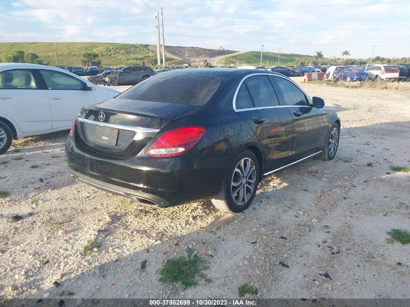 2017 MERCEDES-BENZ C 300 LUXURY/SPORT 55SWF4JB4HU203193