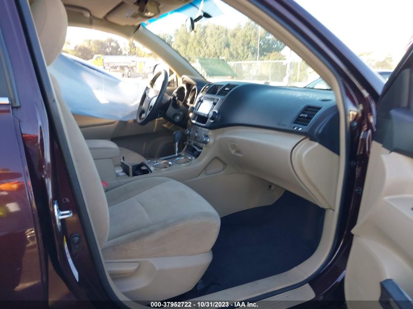 2013 TOYOTA HIGHLANDER - 5TDZA3EH0DS045639