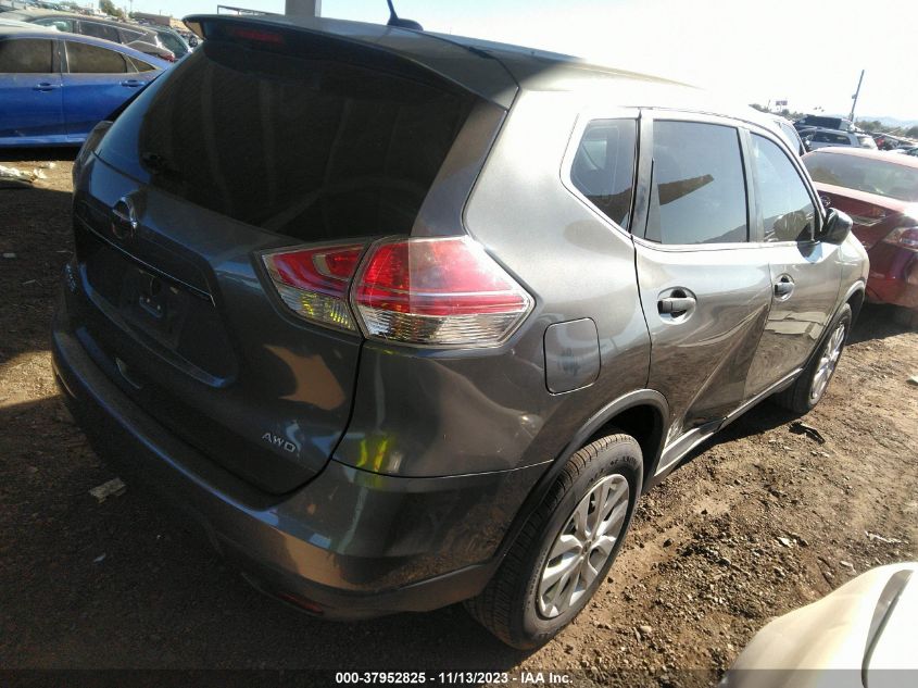 2016 NISSAN ROGUE S/SL/SV - 5N1AT2MV5GC761351