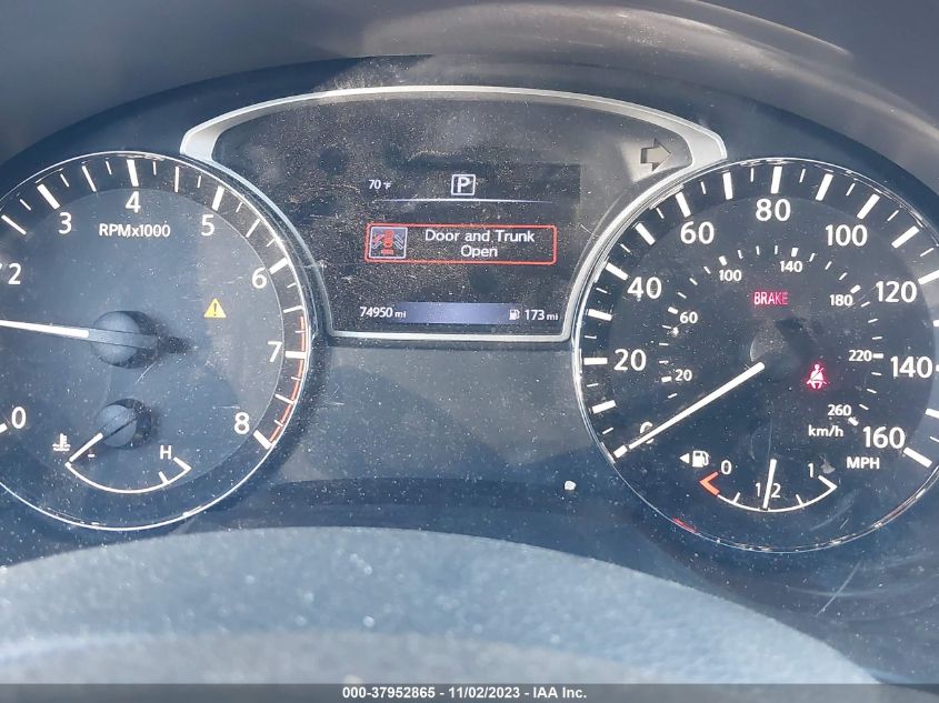 2017 NISSAN ALTIMA 2.5/S/SV/SL/SR - 1N4AL3AP2HC286961