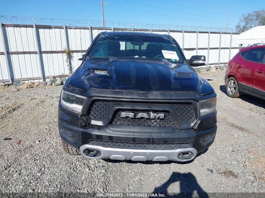 2019 RAM 1500 REBEL  4X2 5'7" BOX - 1C6RRELT4KN893870