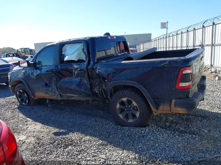 2019 RAM 1500 REBEL  4X2 5'7" BOX - 1C6RRELT4KN893870