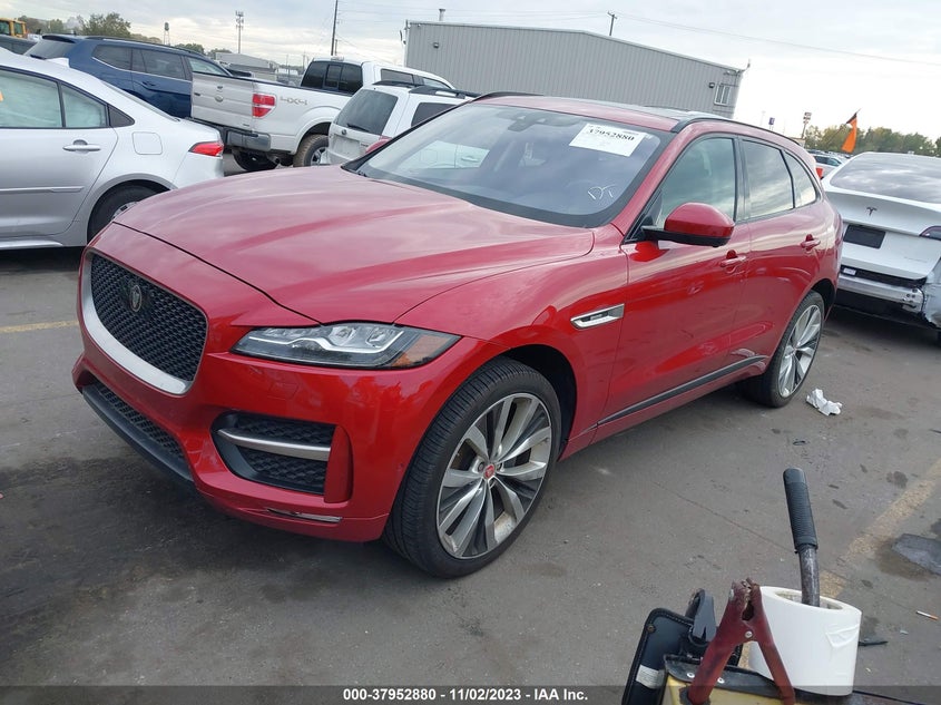 VIN SADCL2BV7HA090301 2017 JAGUAR F-PACE 35T R-SPORT
