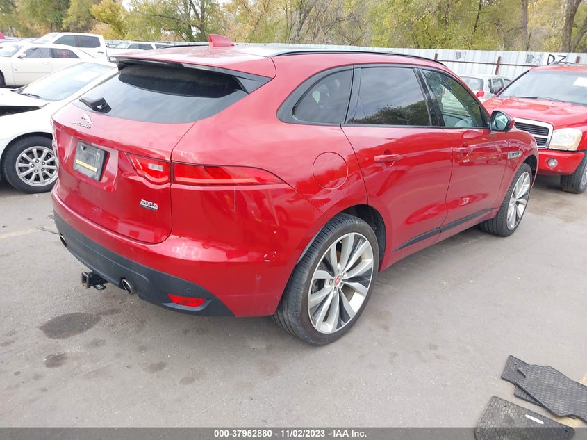 VIN SADCL2BV7HA090301 2017 JAGUAR F-PACE 35T R-SPORT
