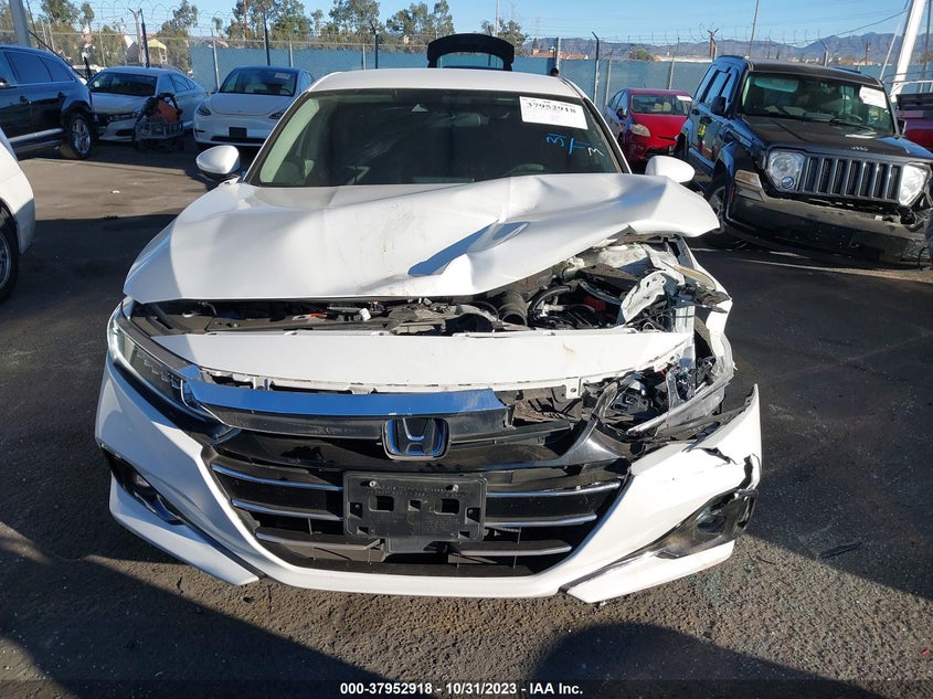 VIN 1HGCV3F15MA017474 2021 HONDA ACCORD HYBRID
