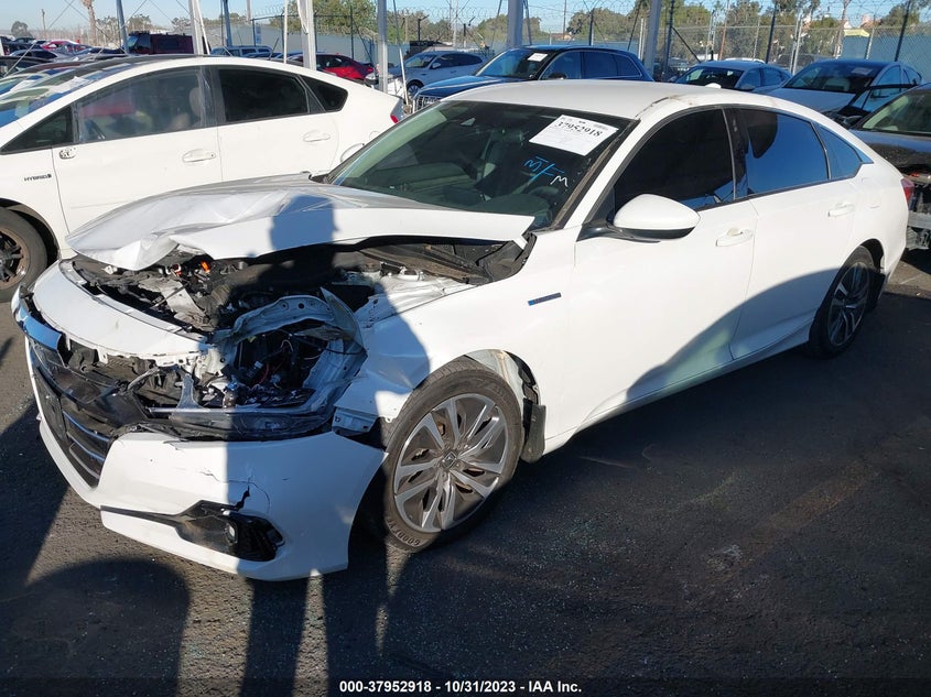 VIN 1HGCV3F15MA017474 2021 HONDA ACCORD HYBRID