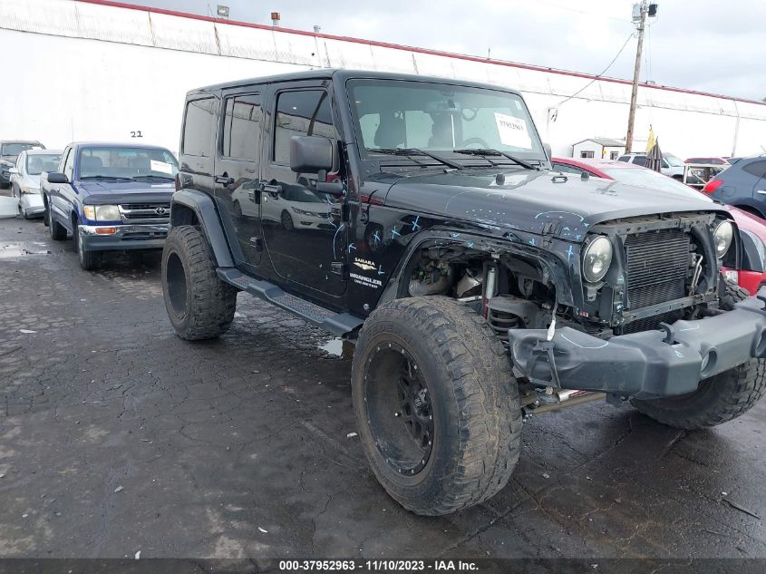 2015 JEEP WRANGLER UNLIMITED SAHARA - 1C4BJWEG5FL686963