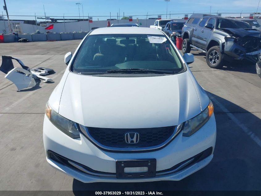 2013 HONDA CIVIC SDN LX 19XFB2F50DE283872